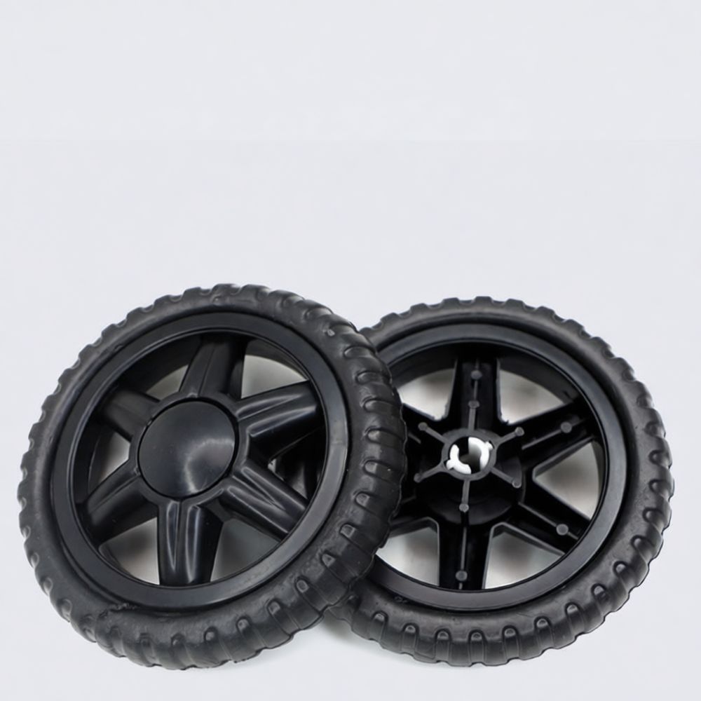 Silent Replacement Luggage Wheels - 静音性に優れたゴム製交換用車輪。ショッピングカート、トロッコ、手荷物運搬用台車、多目的ハンドトラック、頑丈な部品、アクセサリー、工具として使用。