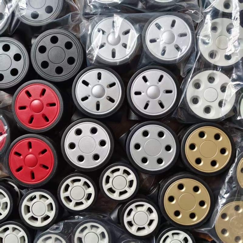 Silent Replacement Luggage Wheels - リモワのスーツケースの車輪交換に最適。静音キャスター、回転キャスター、スーツケース修理用アクセサリー。