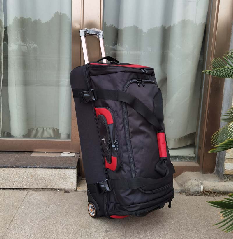 大容量27-32インチローリングラゲージトラベルバッグスーツ - Foldable Rolling Luggage Bag のレビューと価格
