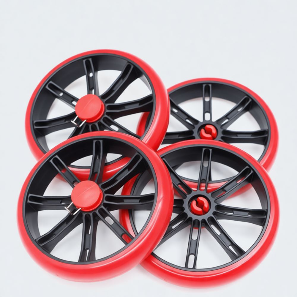 ショッピングカート、食料品カート、手荷物運搬用台車、手押し車 - Silent Replacement Luggage Wheels のレビューと価格