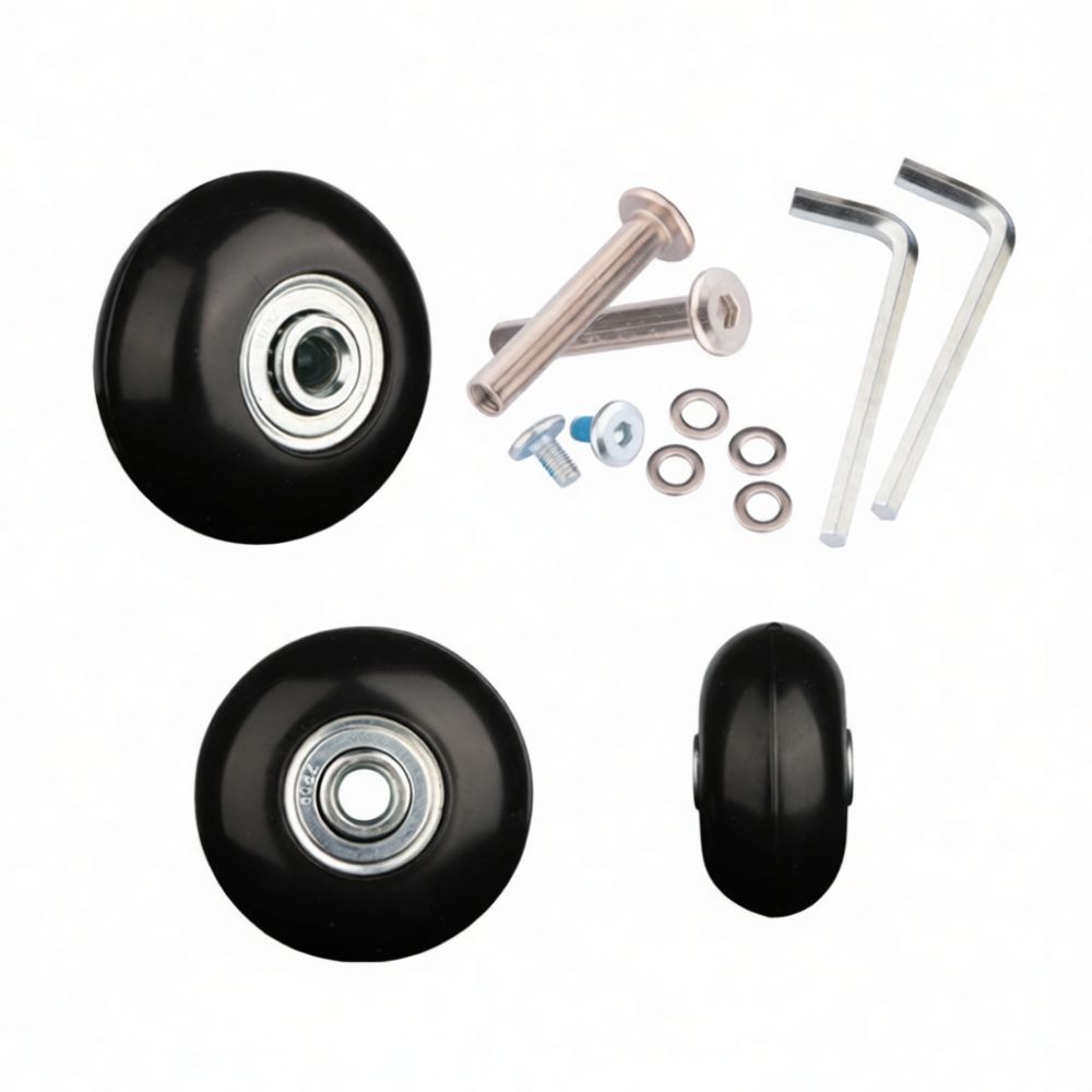 スーツケースやトロリーの修理用、静音性と耐摩耗性に優れた交換 - Silent Replacement Luggage Wheels のレビューと価格