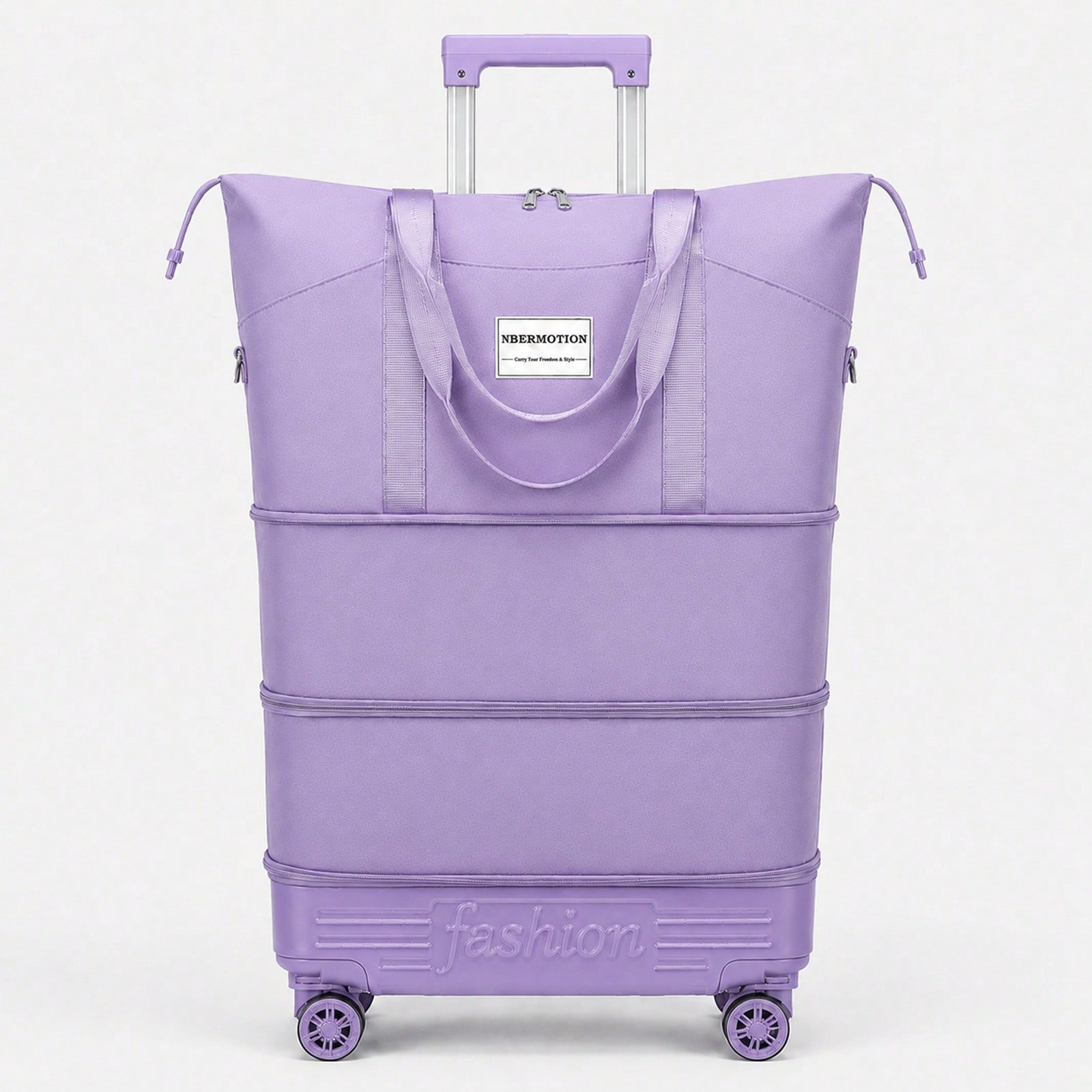 拡張可能なキャスター付き旅行用ダッフルバッグ。折りたたみ式で - Foldable Rolling Luggage Bag のレビューと価格