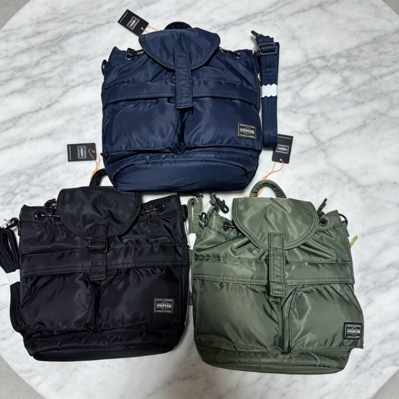 ポーター ナイロン製小型バックパック 軽量 防水 多ポケット - Handbags のレビューと価格