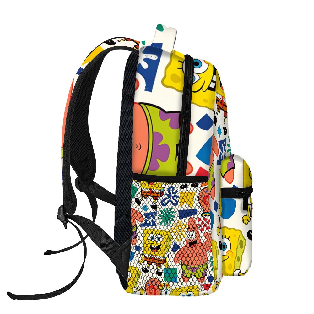 かわいいスポンジボブとパトリック・スターの全面プリントバック - Backpacks のレビューと価格
