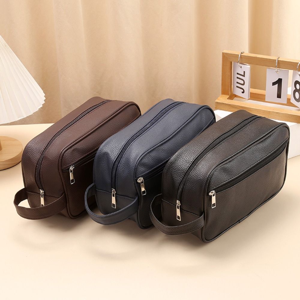 持ち運び可能な大容量のメンズ用コスメティックバッグ。旅行用、 - Cosmetic Bags のレビューと価格
