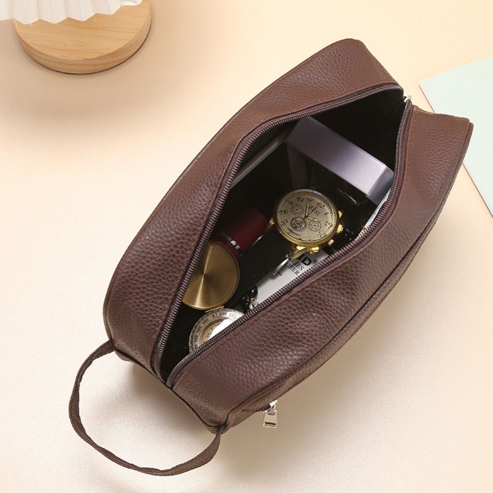 持ち運び可能な大容量のメンズ用コスメティックバッグ。旅行用、 - Cosmetic Bags のレビューと価格
