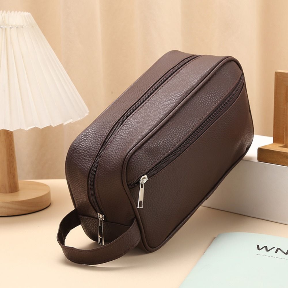 持ち運び可能な大容量のメンズ用コスメティックバッグ。旅行用、 - Cosmetic Bags のレビューと価格
